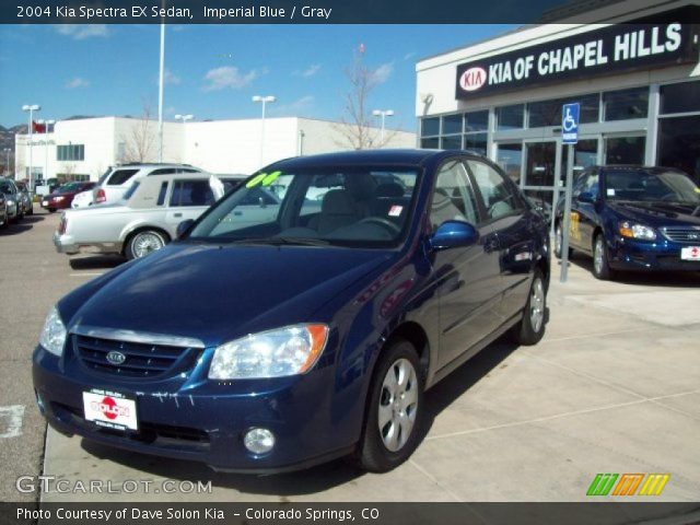 2004 Kia Spectra EX Sedan in Imperial Blue