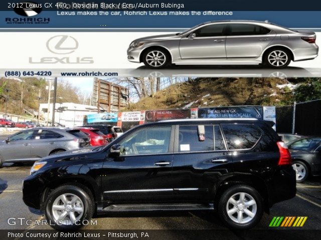 2012 Lexus GX 460 in Obsidian Black