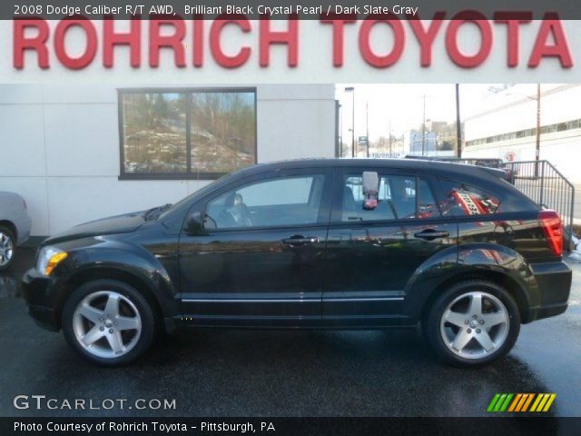 2008 Dodge Caliber R/T AWD in Brilliant Black Crystal Pearl