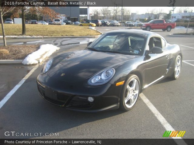 2010 Porsche Cayman  in Basalt Black Metallic