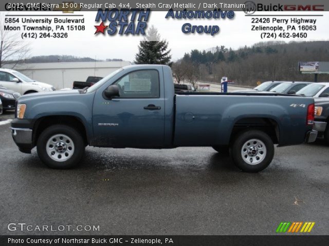 2012 GMC Sierra 1500 Regular Cab 4x4 in Stealth Gray Metallic