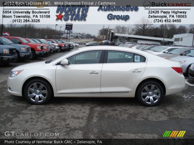 2012 Buick LaCrosse FWD in White Diamond Tricoat