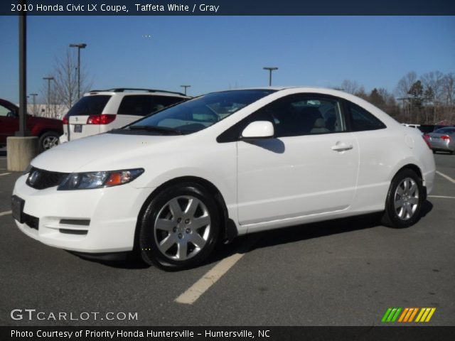 2010 Honda Civic LX Coupe in Taffeta White