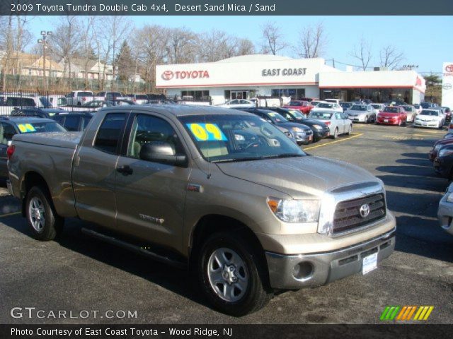 2009 Toyota Tundra Double Cab 4x4 in Desert Sand Mica