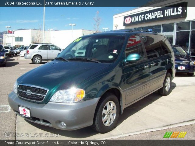 2004 Kia Sedona EX in Dark Green Emerald