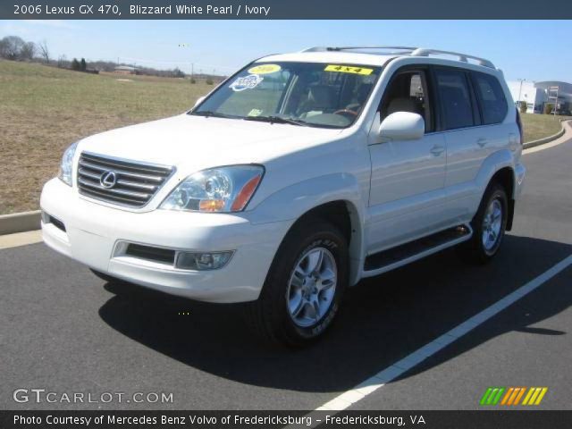 2006 Lexus GX 470 in Blizzard White Pearl