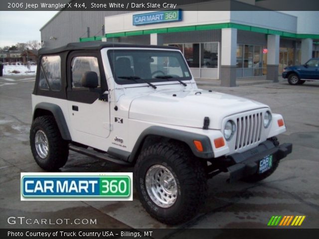 2006 Jeep Wrangler X 4x4 in Stone White