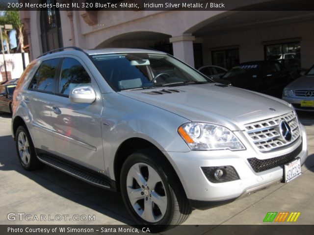 2009 Mercedes-Benz ML 320 BlueTec 4Matic in Iridium Silver Metallic