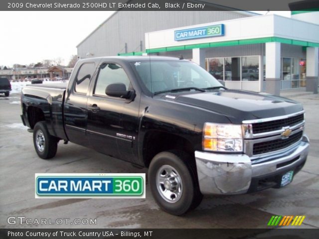 2009 Chevrolet Silverado 2500HD LT Extended Cab in Black