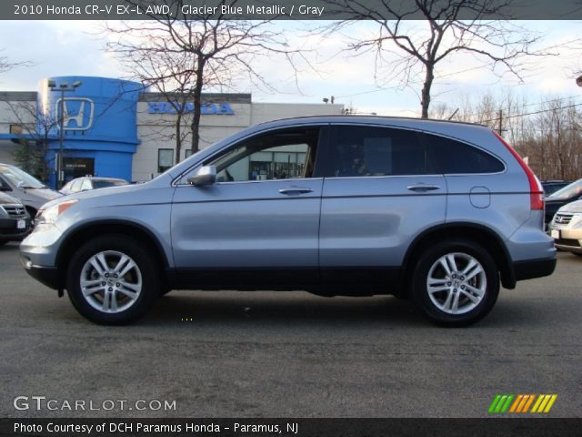 2010 Honda CR-V EX-L AWD in Glacier Blue Metallic