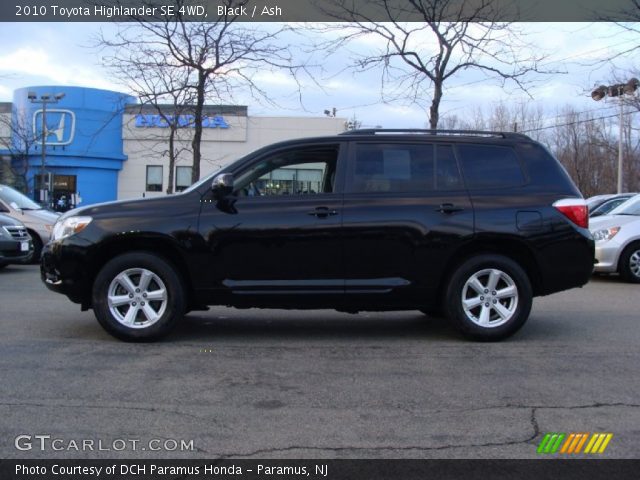 2010 Toyota Highlander SE 4WD in Black