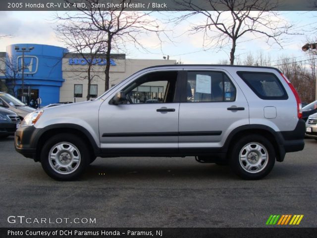 2005 Honda CR-V LX 4WD in Satin Silver Metallic