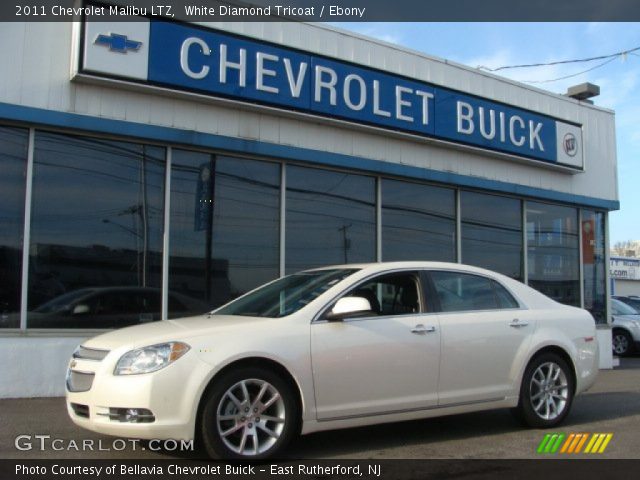 2011 Chevrolet Malibu LTZ in White Diamond Tricoat