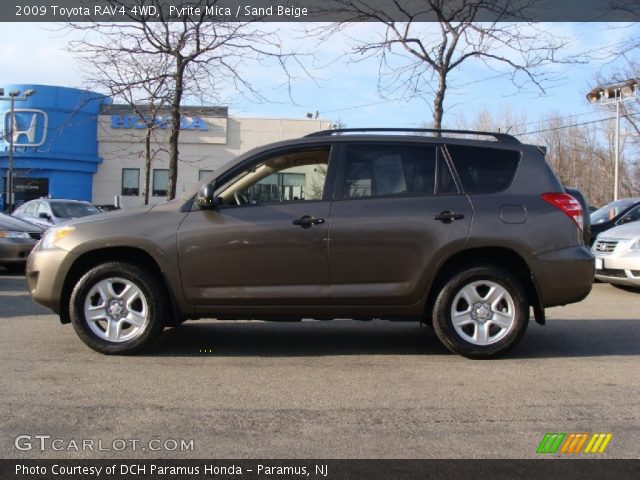 2009 Toyota RAV4 4WD in Pyrite Mica
