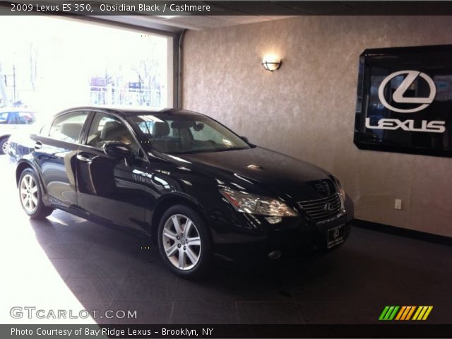 2009 Lexus ES 350 in Obsidian Black