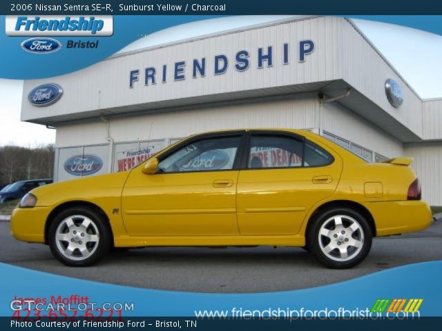 2006 Nissan Sentra SE-R in Sunburst Yellow