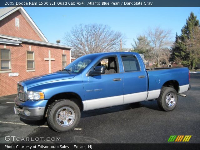 2005 Dodge Ram 1500 SLT Quad Cab 4x4 in Atlantic Blue Pearl