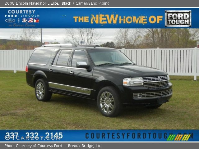 2008 Lincoln Navigator L Elite in Black