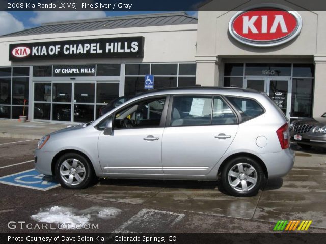 2008 Kia Rondo LX V6 in Fine Silver