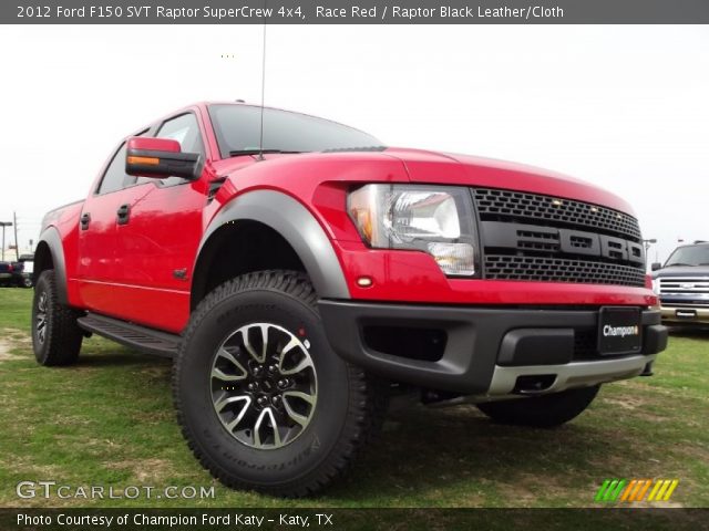 2012 Ford F150 SVT Raptor SuperCrew 4x4 in Race Red