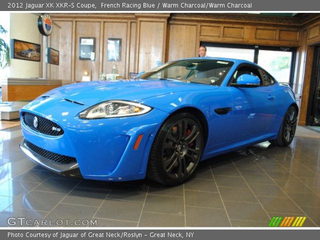 2012 Jaguar XK XKR-S Coupe in French Racing Blue