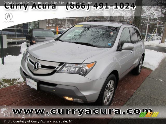 2008 Acura MDX Technology in Billet Silver Metallic