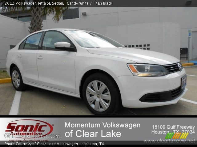 2012 Volkswagen Jetta SE Sedan in Candy White