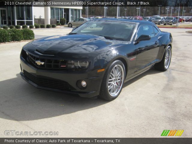 2010 Chevrolet Camaro SS Hennessey HPE600 Supercharged Coupe in Black