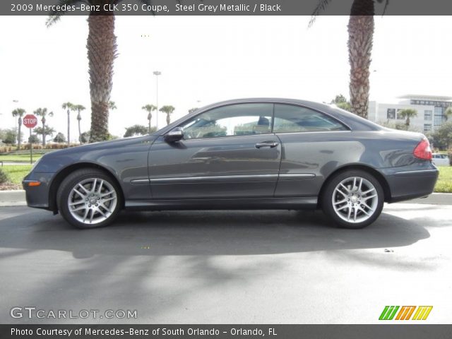 2009 Mercedes-Benz CLK 350 Coupe in Steel Grey Metallic