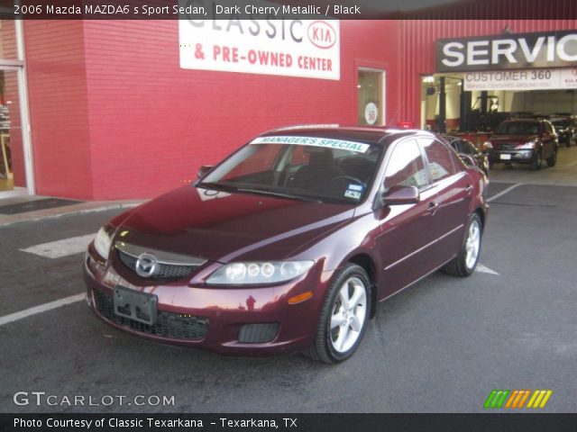 2006 Mazda MAZDA6 s Sport Sedan in Dark Cherry Metallic