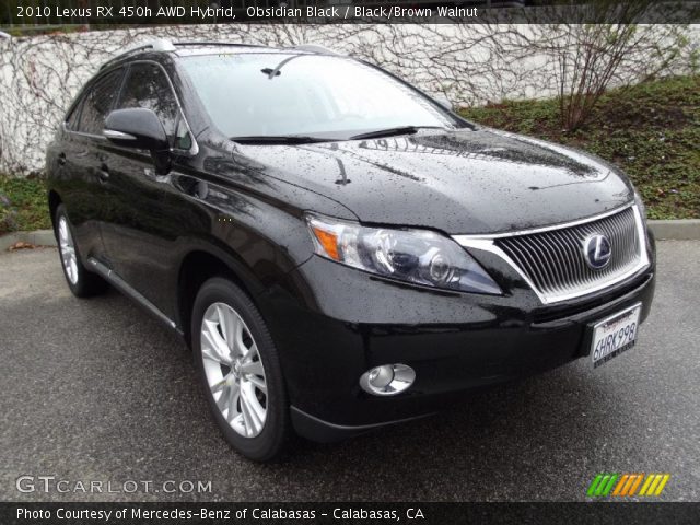 2010 Lexus RX 450h AWD Hybrid in Obsidian Black
