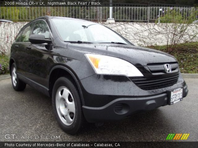 2008 Honda CR-V LX in Nighthawk Black Pearl