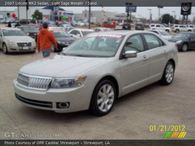 2007 Lincoln MKZ Sedan in Light Sage Metallic