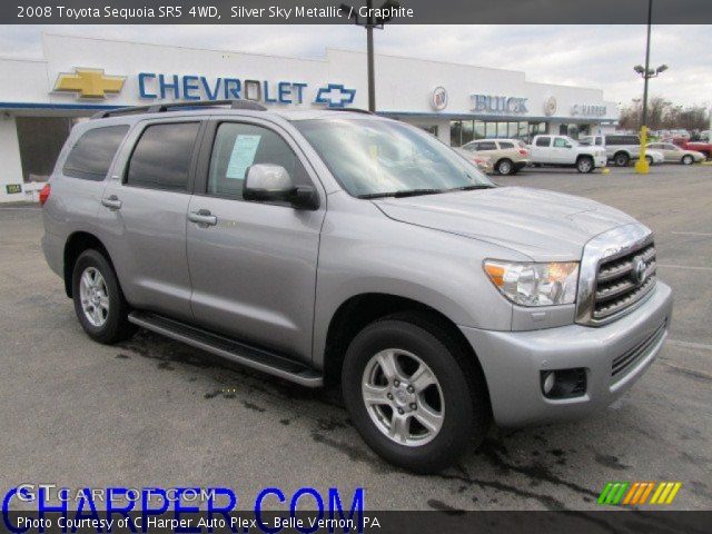 2008 Toyota Sequoia SR5 4WD in Silver Sky Metallic