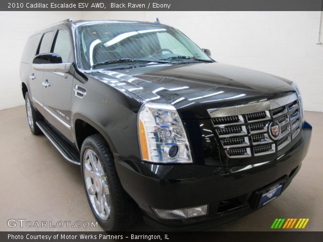 2010 Cadillac Escalade ESV AWD in Black Raven