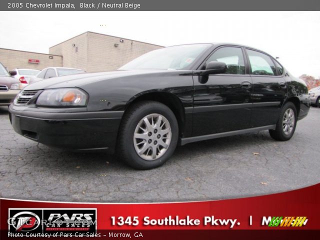 2005 Chevrolet Impala  in Black