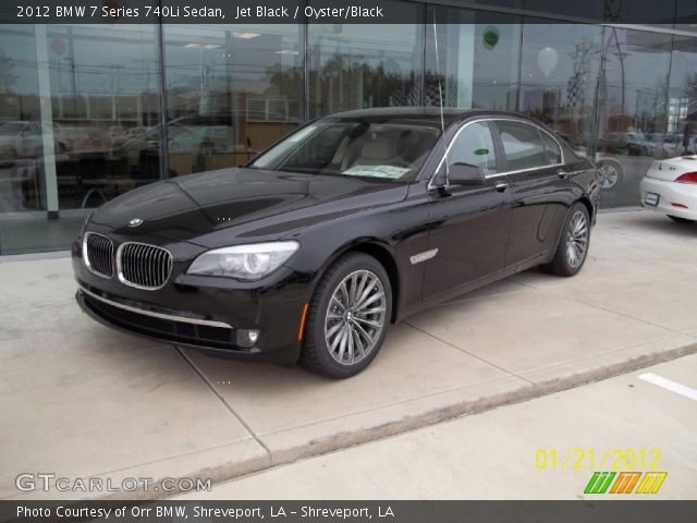 2012 BMW 7 Series 740Li Sedan in Jet Black