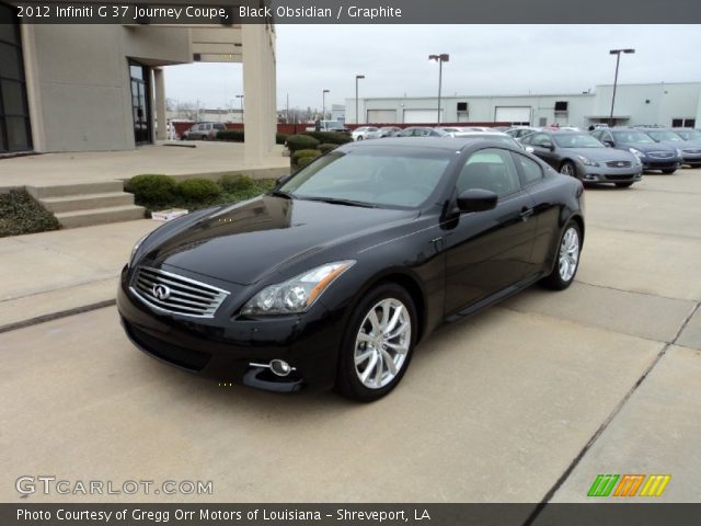 2012 Infiniti G 37 Journey Coupe in Black Obsidian