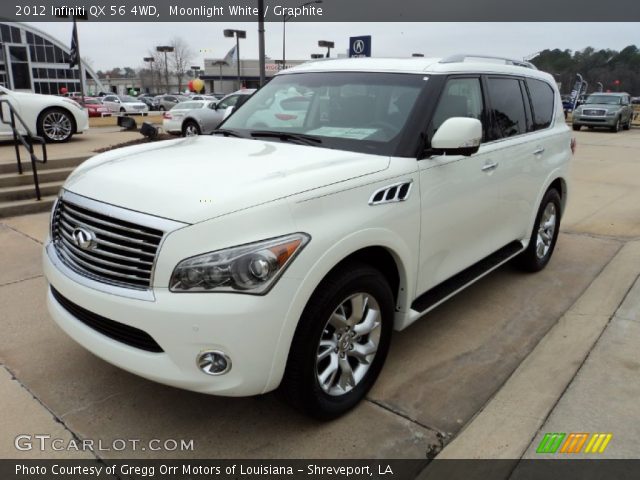 2012 Infiniti QX 56 4WD in Moonlight White
