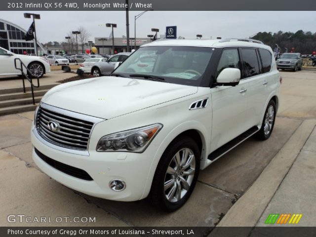 2012 Infiniti QX 56 4WD in Moonlight White