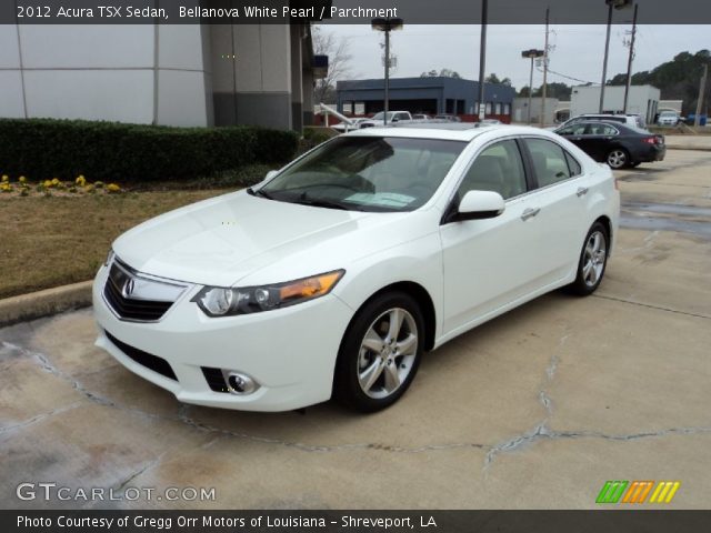 2012 Acura TSX Sedan in Bellanova White Pearl