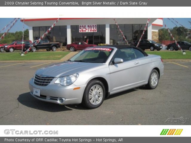 2009 Chrysler Sebring Touring Convertible in Bright Silver Metallic