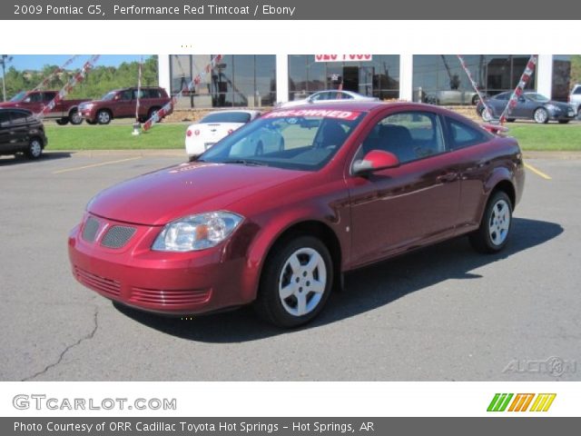 2009 Pontiac G5  in Performance Red Tintcoat