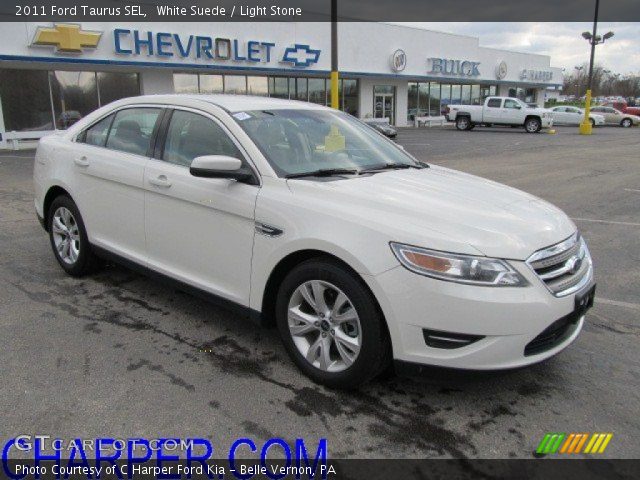 2011 Ford Taurus SEL in White Suede