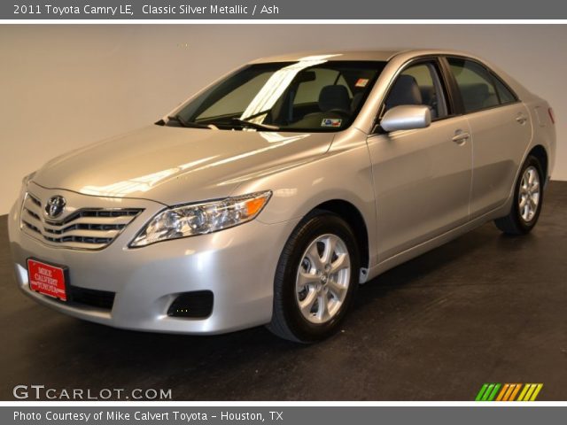 2011 Toyota Camry LE in Classic Silver Metallic