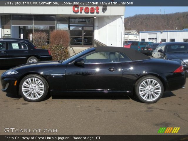 2012 Jaguar XK XK Convertible in Ebony Black