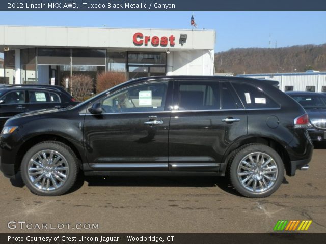 2012 Lincoln MKX AWD in Tuxedo Black Metallic