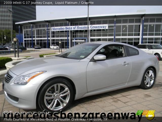 2009 Infiniti G 37 Journey Coupe in Liquid Platinum