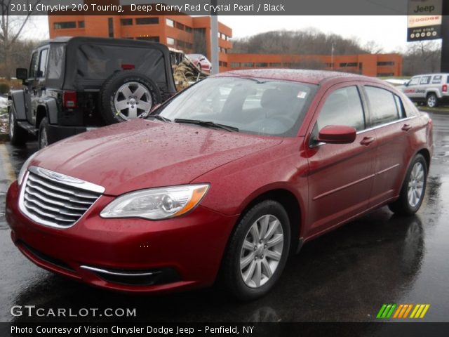 2011 Chrysler 200 Touring in Deep Cherry Red Crystal Pearl