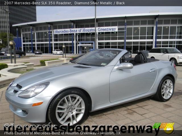 2007 Mercedes-Benz SLK 350 Roadster in Diamond Silver Metallic